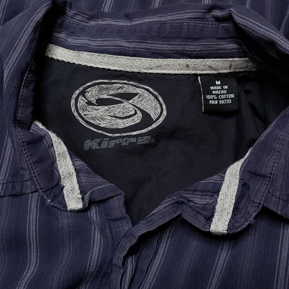 Men's Kirra Short Sleeve Button Down M - Picture 5 of 6